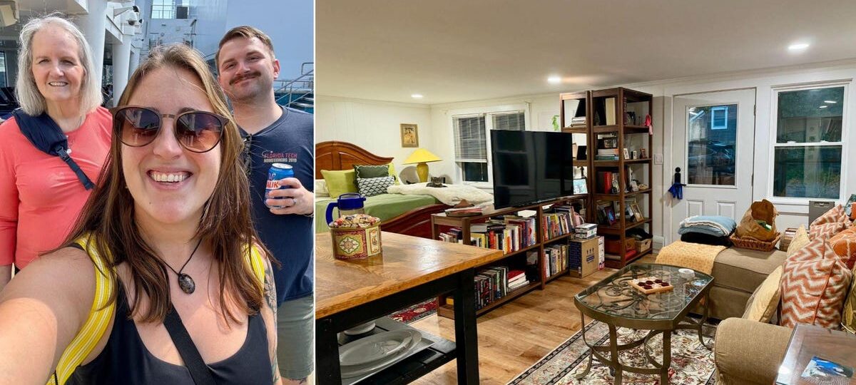 We spent $75,000 transforming our basement into an in-law suite for my mom. Living together works for our family, and we all save money.