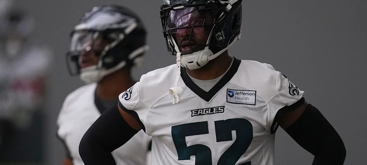 Jonathan Greenard is listed on the Eagles’ initial 53-man roster