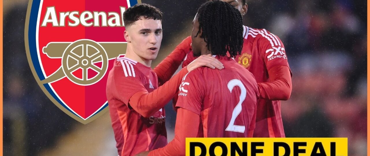 Official: Manchester United announce youngster’s transfer to Arsenal
