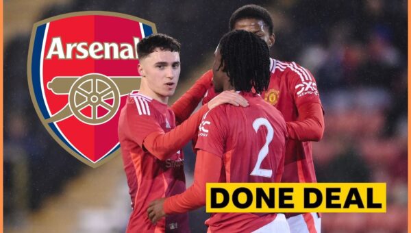 Official: Manchester United announce youngster’s transfer to Arsenal