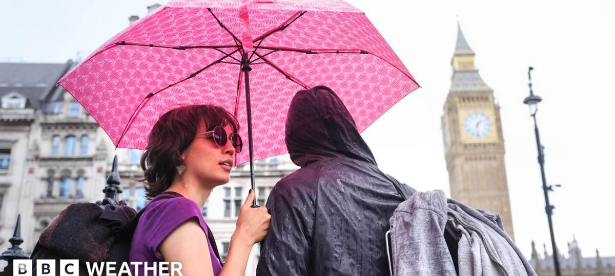 New thunderstorm warnings for parts of UK as rain set to continue