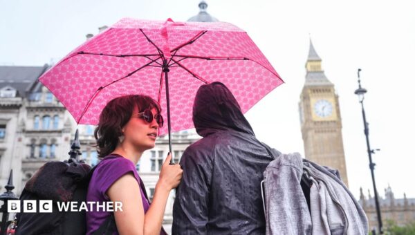 New thunderstorm warnings for parts of UK as rain set to continue