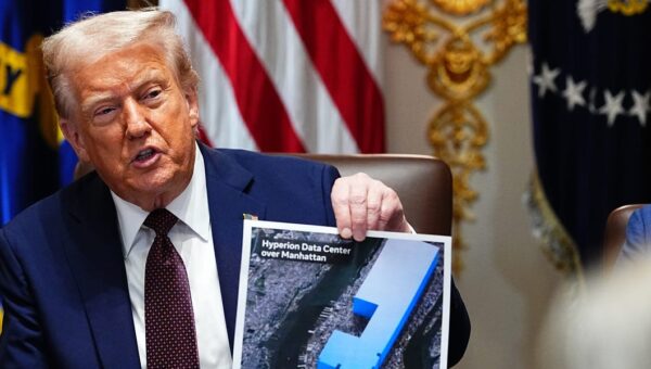 Trump says data centers are a 'golden goose' and communities will end up 'poor' without them