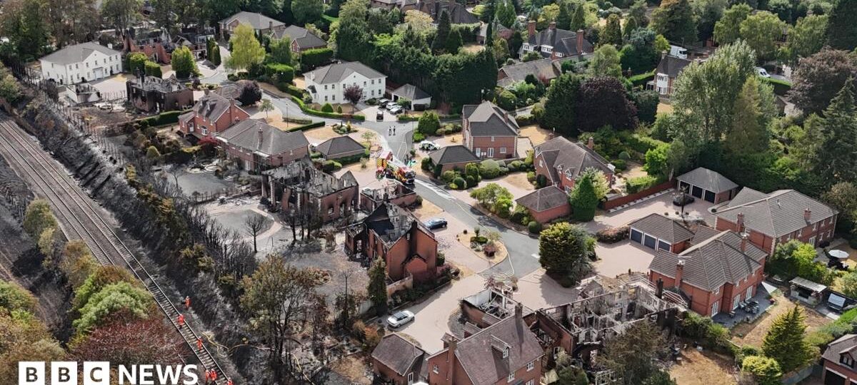 People who fled Stourbridge fires start to return home