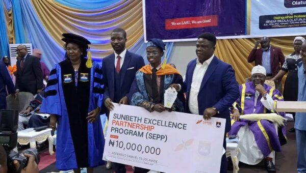 LASU Best Graduating Student Bags N10m Prize for Academic Excellence