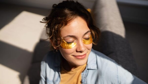 Under-eye patches aren’t just skincare anymore. Now, they're a flex.