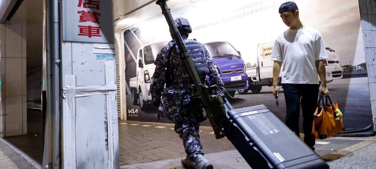 Taiwan's troops are training to fight China in ordinary neighborhoods as people go about their days
