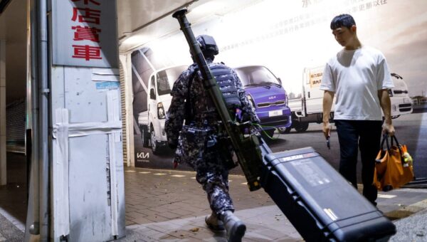 Taiwan's troops are training to fight China in ordinary neighborhoods as people go about their days