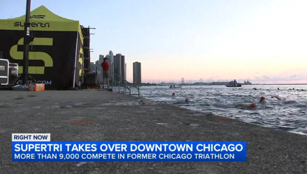 Thousands of athletes descend on downtown for Supertri Chicago; street closures in place