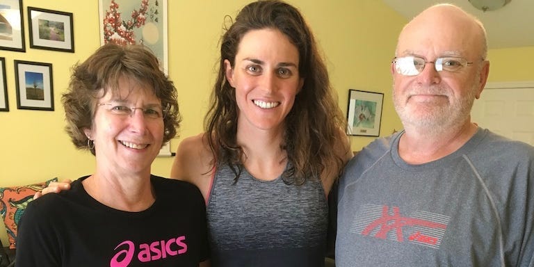 I didn't raise my daughter to become an Olympic champion, but she did. I raised her to handle failure.