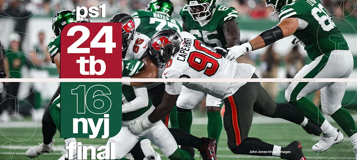 Instant analysis: What went right, what went wrong in Jets' loss to the Bucs