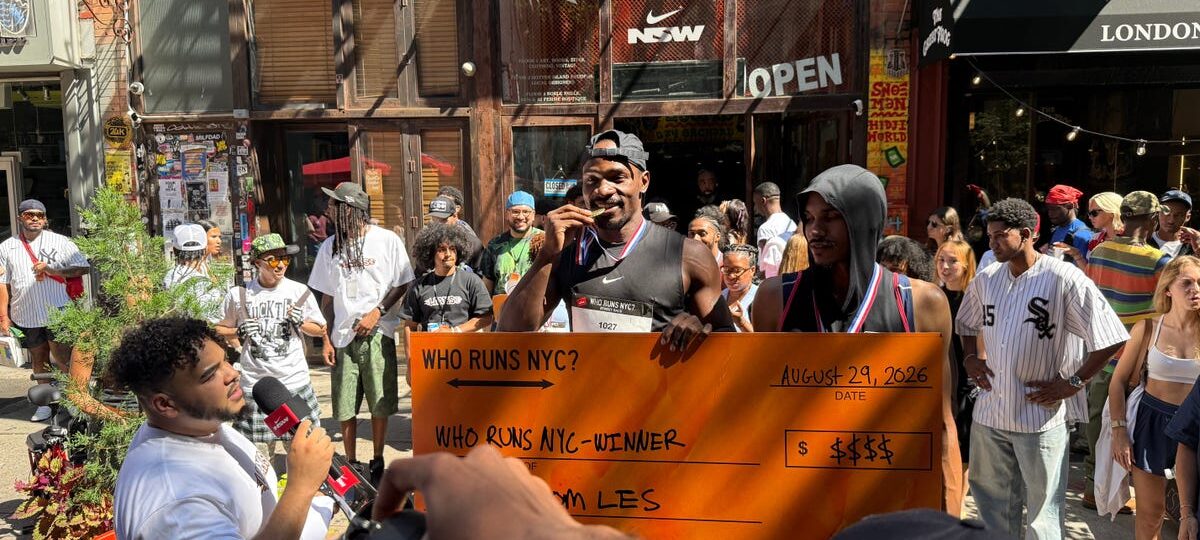 At Nike’s NYC street race, where runners went head-to-head for rent money, affordability was top of mind