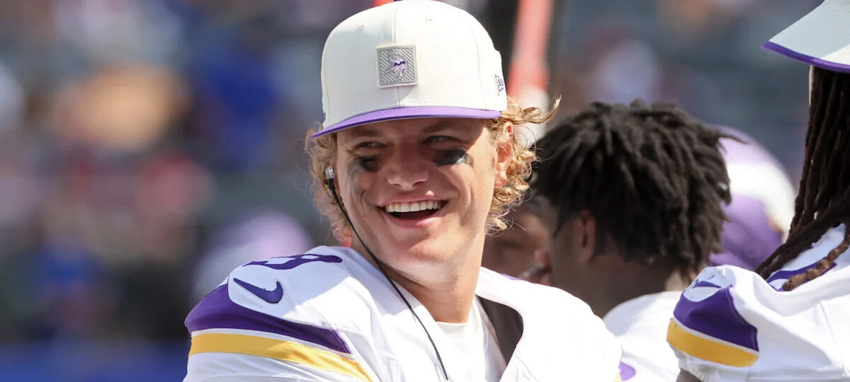 J.J. McCarthy is the Vikings' backup QB for now