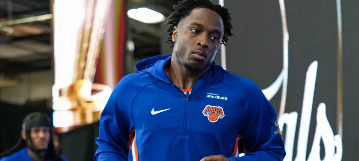 OG Anunoby Q&A: Knicks star talks celebration, preparing for next season, cats