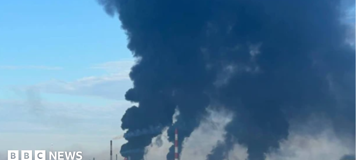 Ukraine hits two oil refineries deep in Russian territory