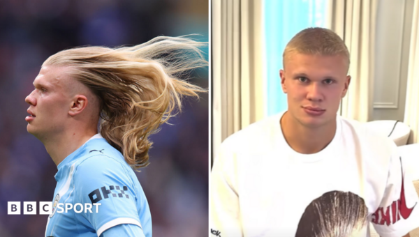 ‘New season, new trim’ – Haaland reveals buzzcut
