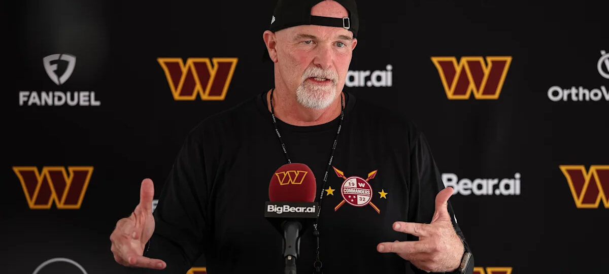 Commanders camp talk: Dan Quinn, Jayden Daniels discuss joint practice with Dolphins