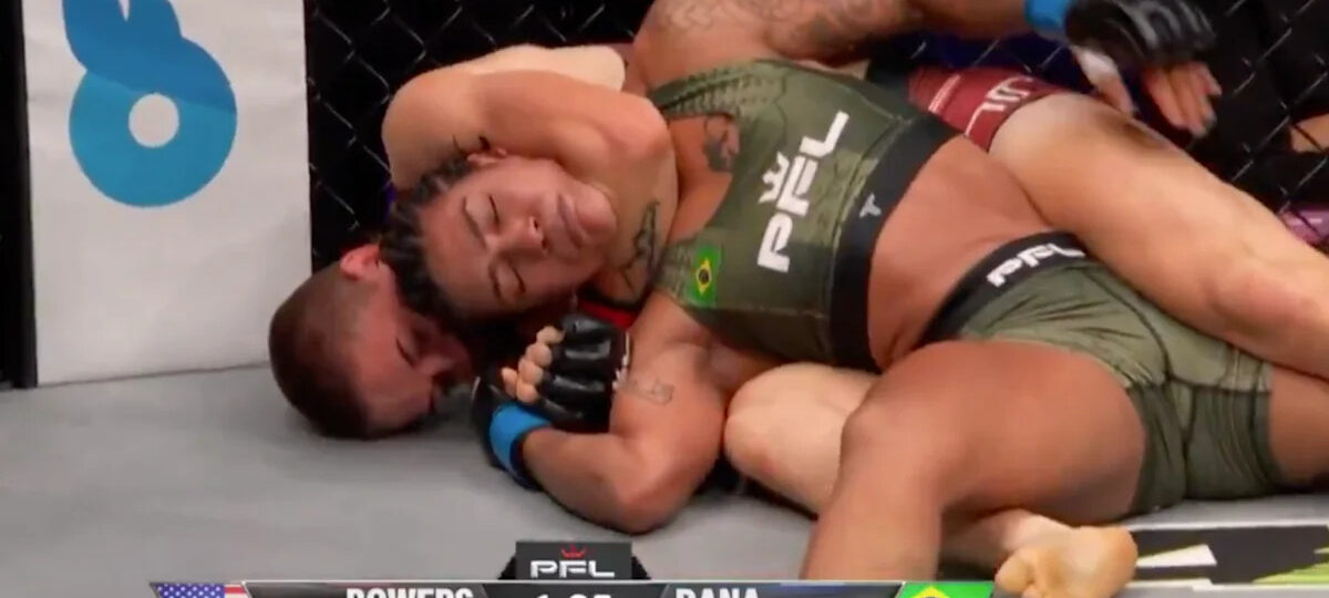 PFL Charlotte video: Cheyanne Bowers turns tables, taps Elora Dana in first