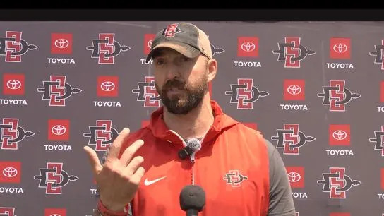 Aztecs open first Pac-12 camp full of ambition, relying on senior leaders