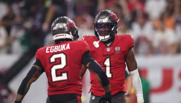 Rachaad White injury has Commanders fans rewatching this ice bucket challenge moment