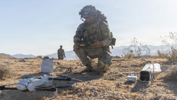 Out in the desert, US soldiers have been working out what it takes to keep their drones moving in punishing conditions