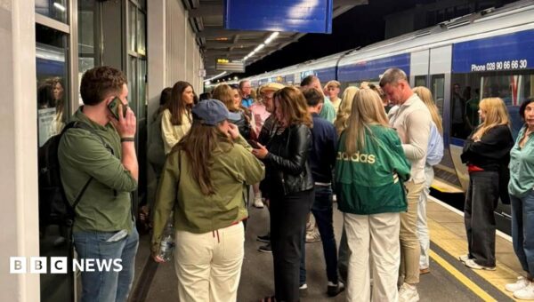 Passengers ‘stranded’ at locked train station