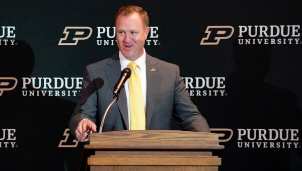 New Purdue AD takes baffling swipe at Indiana in introductory press conference