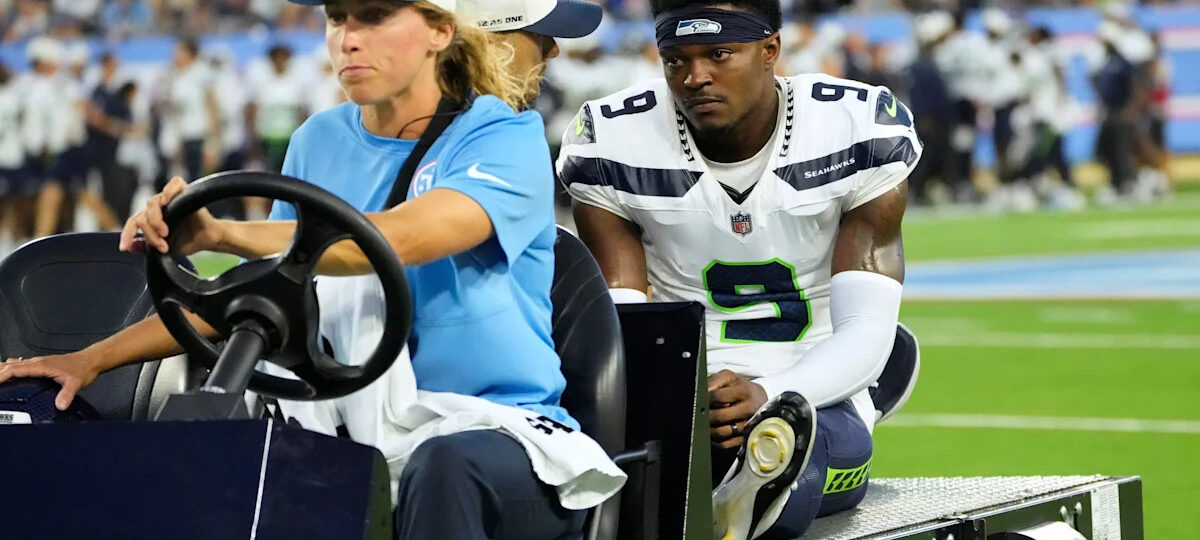 Rookie LB Bud Clark among 2 major injuries for Seahawks against the Titans