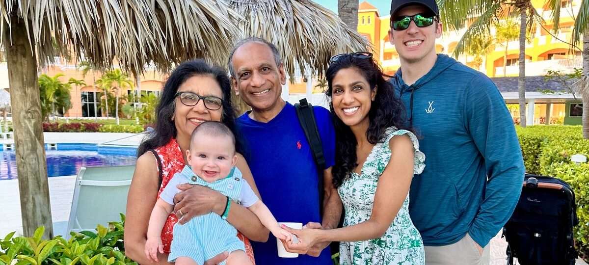 My parents could spend their retirement doing anything. They chose to help raise my children.