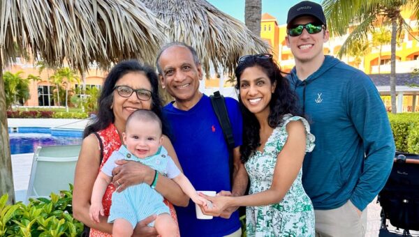 My parents could spend their retirement doing anything. They chose to help raise my children.