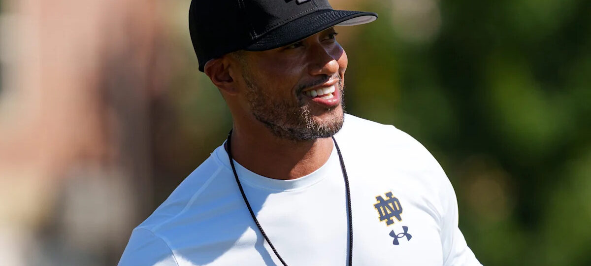 How far does Joel Klatt have Notre Dame going through the CFP?