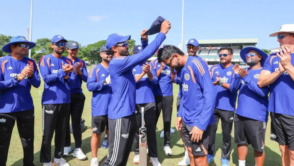 'I fought cancer to see my son play for India': Saransh Jain's long road to Test cricket