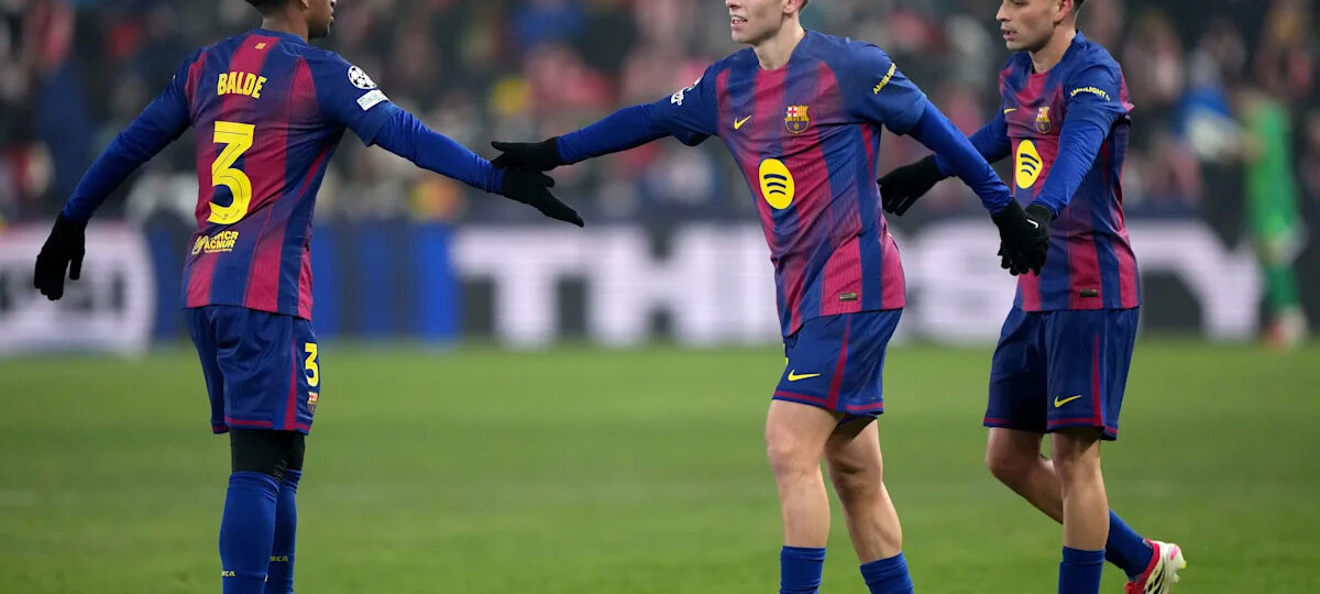 Watch: Barcelona squad play out 1-1 training ground draw