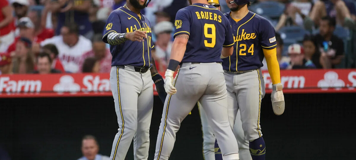 Five-run fifth inning carries Crew to 6-2 victory over Angels