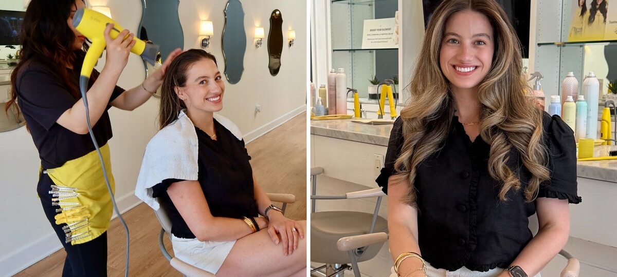I started working longer hours after 2 promotions. Now I spend $300 a month on salon blowouts to buy back free time.