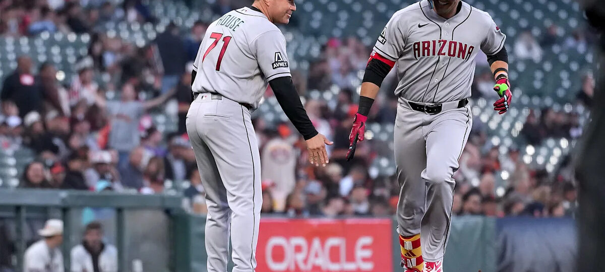 Nootbaar's leadoff homer, 3 hits spark Diamondbacks in 10-6 victory over Giants