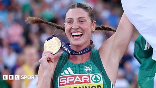 O'Connor secures European gold in heptathlon