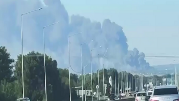 Ukraine says major Russian oil refinery and airfield hit, as Moscow reports eight deaths