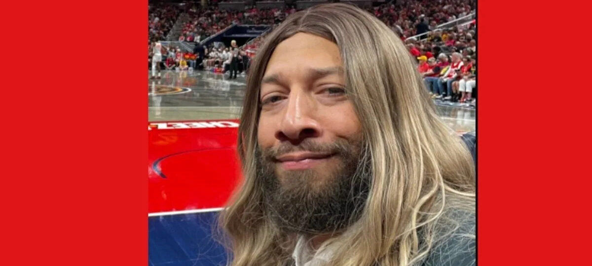 Royce White Brings His WNBA Draft Campaign Courtside in a Blonde Wig: ‘The Queen Has Arrived’