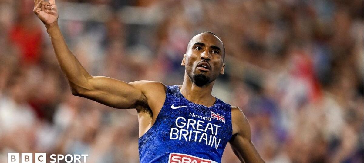 GB's Hudson-Smith wins historic 400m gold on home track