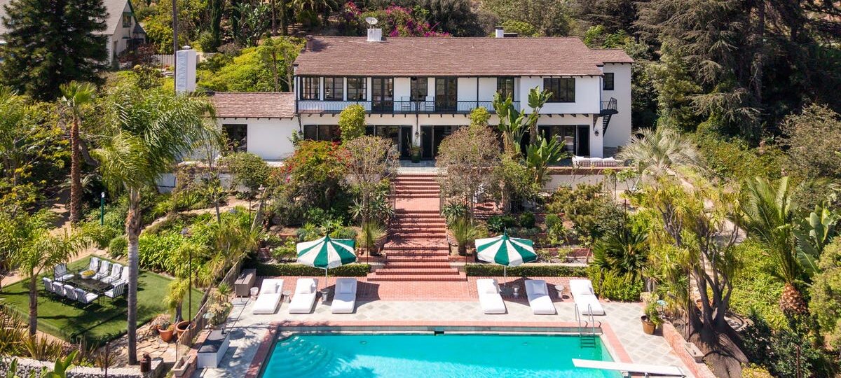 Take a look inside Helen Mirren's $13 million Los Angeles mansion, first built for a silent film star 116 years ago