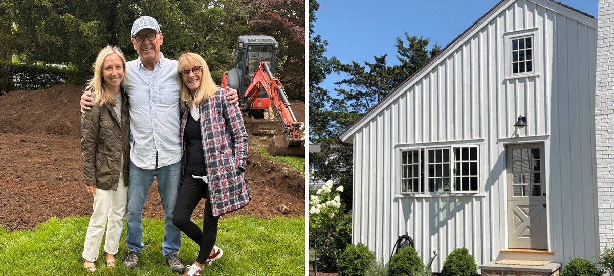 A woman built her parents a 725-square-foot cottage in her backyard so they could be closer to their grandchildren