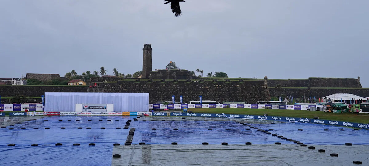 Rain delays start of play on day 2 of 1st test between Sri Lanka and India