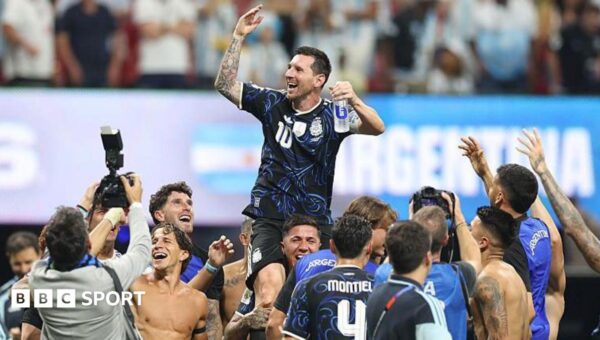 Argentina mark World Cup win over England with National Football Teams Day