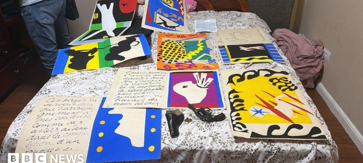 Stolen Matisse artworks recovered by police in Brazil