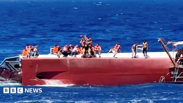 Eight killed and others missing after ferry capsizes off northern Cyprus