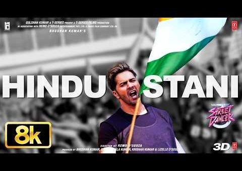 Hindustani 8K Video Song | Street Dancer 3D | Varun D, Shraddha K| Shankar Mahadevan, Udit Narayan
