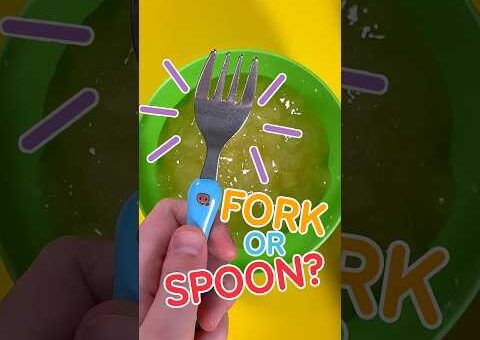 Fork OR Spoon!? 🍴🥄 Can You Guess with Ms. Appleberry? #cocomelon #shorts