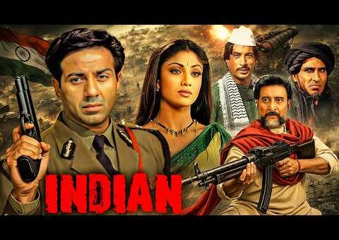 इंडियन (2001) Indian Sunny Deol DCP Azad Full Hindi Movie | Danny | Mukesh Rishi | Shilpa Shetty