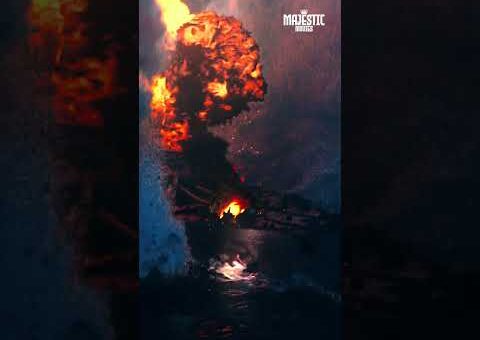 💥Massive Ship EXPLOSION 🚢💀 #WarshipCaptain #EnglishMovie #shorts #Movie #actionmovie #hollywoodmovie